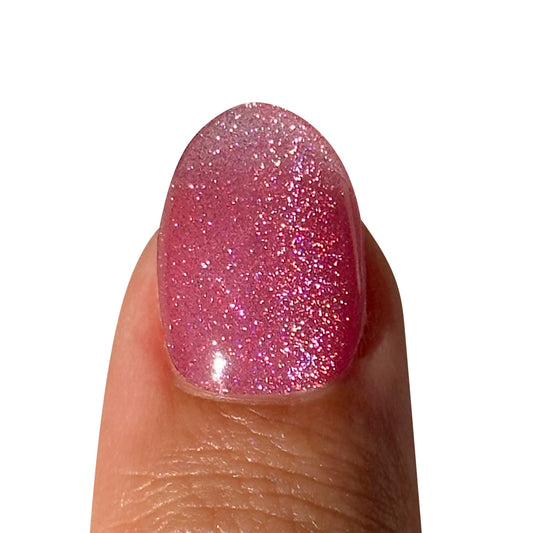 Pink Glitter Cat Eye - UVNAILZ